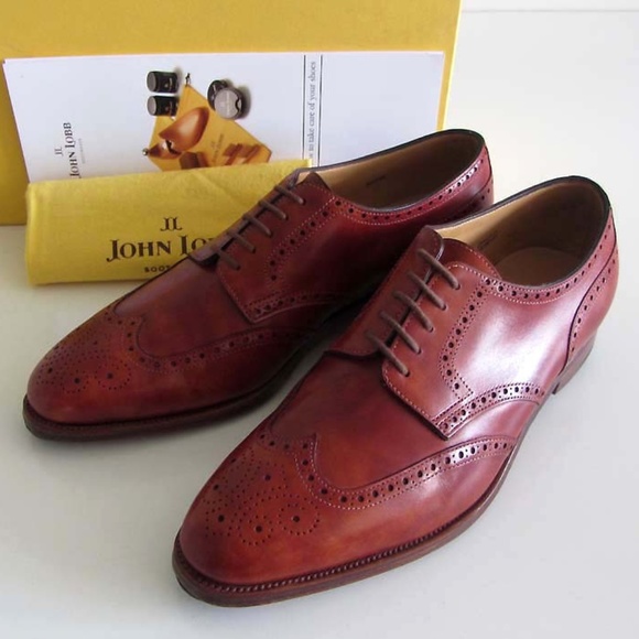 John Lobb Darby Museum Calf Shoes 